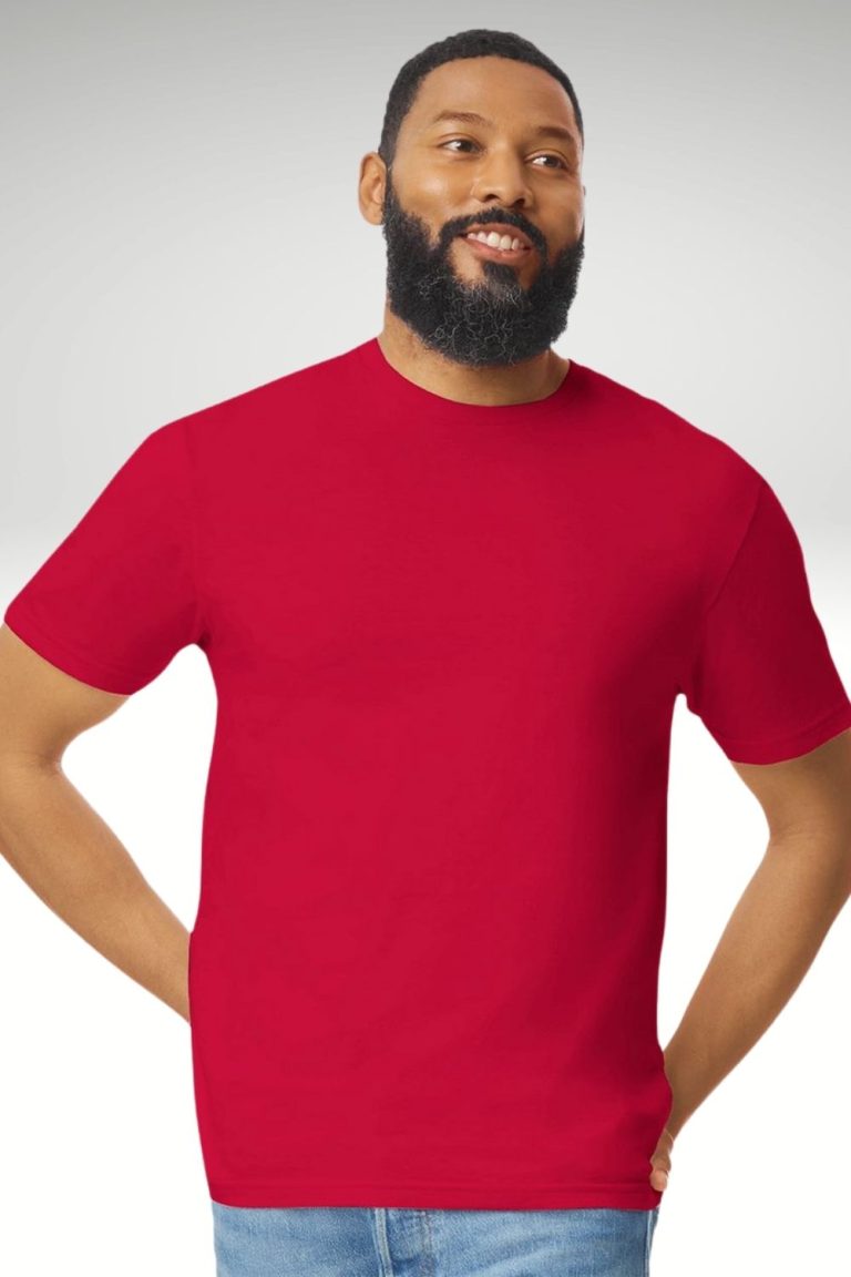 Basic T-Shirts - Gildan 64000 - Printing on Man Street