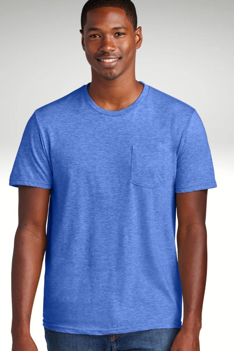 Basic Tees for Custom Printing - District-DT6000P with Pocket