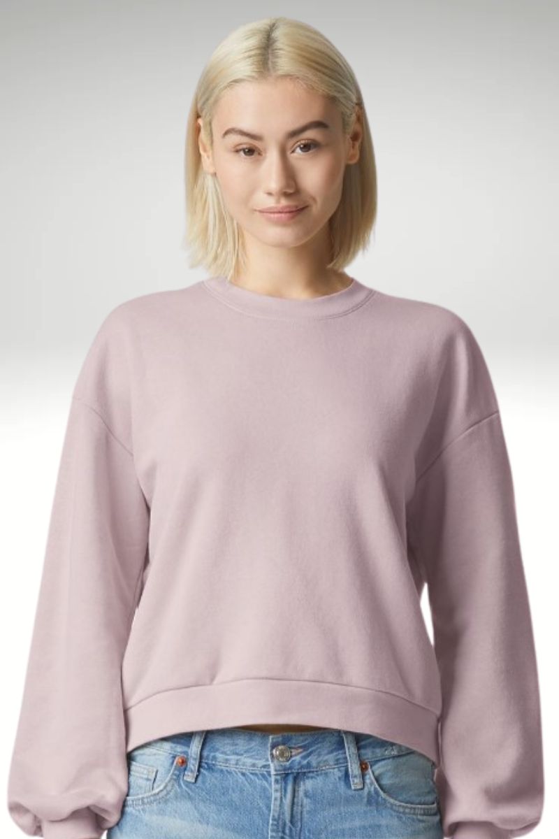 Ladies Crewneck Sweatshirts American Apparel RF494